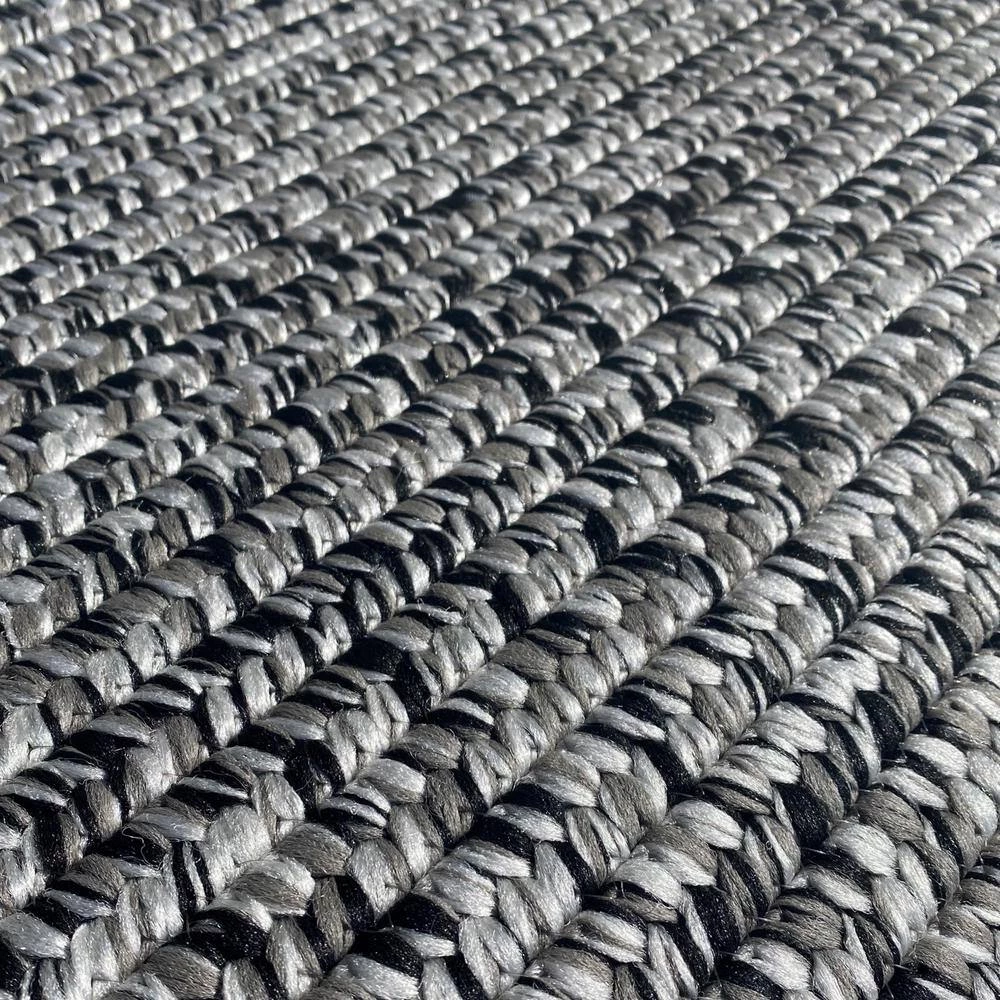 Crestwood Tweed Ash Black 30 in. x 48 in. Polypropylene Door Mat by Colonial Mills 4 Crestwood Tweed Ash Black 30 in. x 48 in. Polypropylene Door Mat by Colonial Mills - Image 2