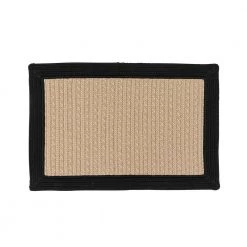 Bayswater Black 30 in. x 48 in. Polypropylene Door Mat by Colonial Mills