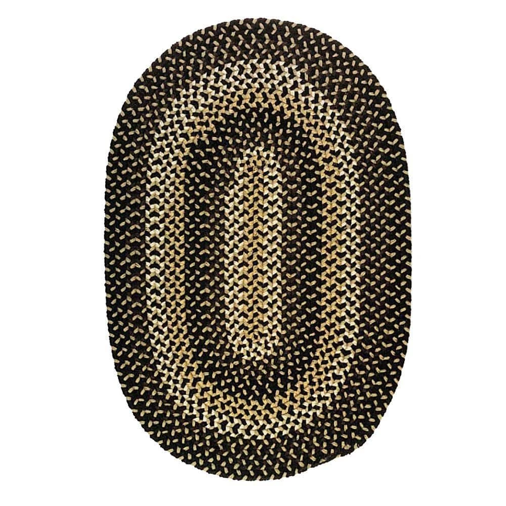 Brook Farm Blackberry 7 ft. x 9 ft. Oval Braided Area Rug by Colonial Mills 3 Brook Farm Blackberry 7 ft. x 9 ft. Oval Braided Area Rug by Colonial Mills