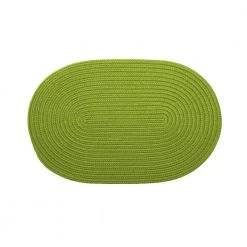 Boca Bright Green 22 in. x 34 in. Polypropylene Door Mat by Colonial Mills
