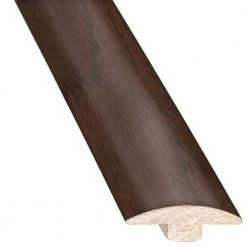 Hickory French Roast 5/8 in. Thick x 2 in. Wide x 78 in. Length Hardwood T-Molding by Heritage Mill