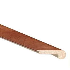 Birch American Tandooi 3/8 in. Thick x 2.4 in. Wide x 78 in. Length Hardwood Flush Mount Stair Nose Molding by Heritage Mill