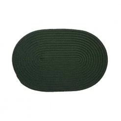 Boca Dark Green 40 in. x 60 in. Polypropylene Door Mat by Colonial Mills
