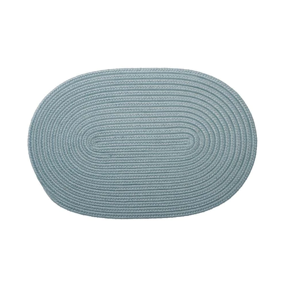 Boca Federal Blue 35 in. x 54 in. Polypropylene Door Mat by Colonial Mills 3 Boca Federal Blue 35 in. x 54 in. Polypropylene Door Mat by Colonial Mills