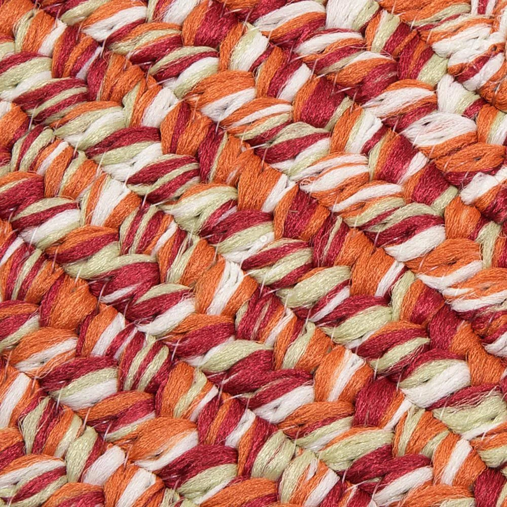 Moonshine Fireball 5 ft. x 7 ft. Tweed Indoor/Outdoor Oval Area Rug by Colonial Mills 4 Moonshine Fireball 5 ft. x 7 ft. Tweed Indoor/Outdoor Oval Area Rug by Colonial Mills - Image 2