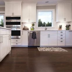 Hickory French Roast 3/8 in. x 4-3/4 in. Wide x Random Length Engineered Click Hardwood Flooring (33 sq. ft. / case) by Heritage Mill -Heritage Mill Sales Store french roast heritage mill engineered hardwood pf9719 44 1000