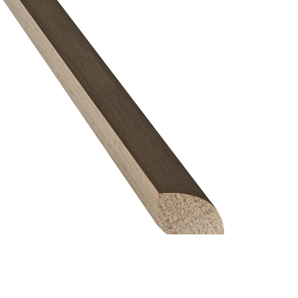 Rusty Ridge Grey Brown Hickory 3/4 in. T x 3/4 in. W x 78 in. L Quarter Round Molding by Heritage Mill 3 Rusty Ridge Grey Brown Hickory 3/4 in. T x 3/4 in. W x 78 in. L Quarter Round Molding by Heritage Mill