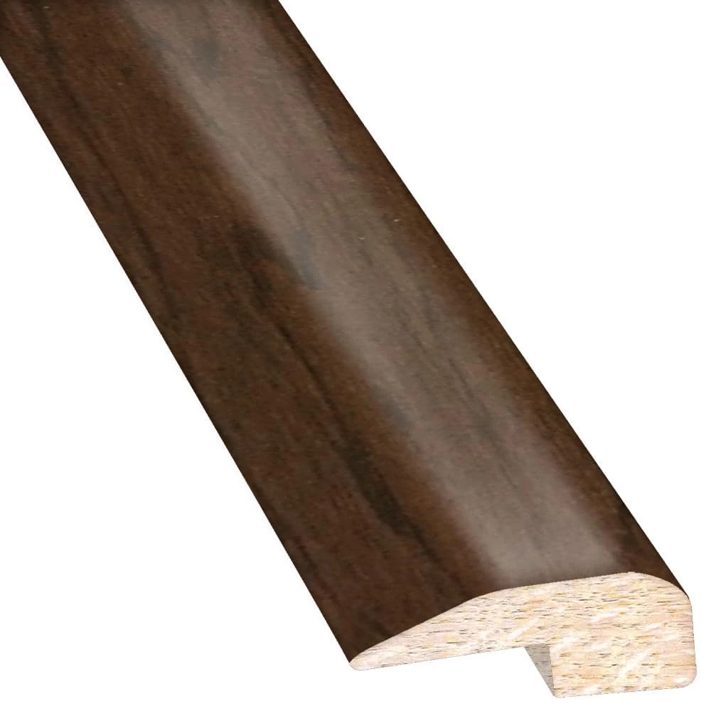 Hickory Ember 0.88 in. Thick x 2 in. Wide x 78 in. Length Hardwood Carpet Reducer/Baby T-Molding by Heritage Mill 4 Hickory Ember 0.88 in. Thick x 2 in. Wide x 78 in. Length Hardwood Carpet Reducer/Baby T-Molding by Heritage Mill - Image 2