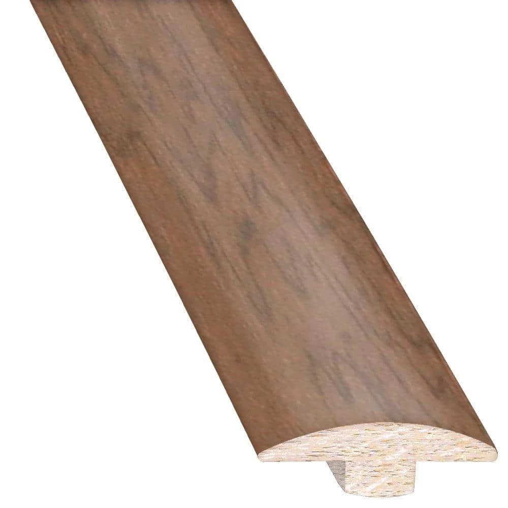 Vintage Hickory Stone 5/8 in. Thick x 2 in. Wide x 78 in. Length Hardwood T-Molding by Heritage Mill 3 Vintage Hickory Stone 5/8 in. Thick x 2 in. Wide x 78 in. Length Hardwood T-Molding by Heritage Mill