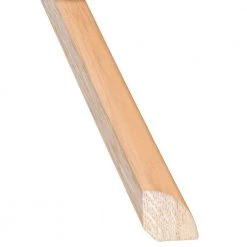 Vintage Hickory Sea Mist 3/4 in. Thick x 3/4 in. Wide x 78 in. Length Hardwood Quarter Round Molding by Heritage Mill