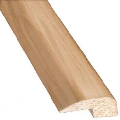 Oak Ivory/Alabaster 0.88 in. Thick x 2 in. Wide x 78 in. Length Hardwood Carpet Reducer/Baby T-Molding by Heritage Mill