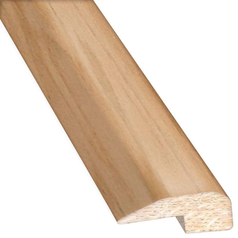Oak Ivory/Alabaster 0.88 in. Thick x 2 in. Wide x 78 in. Length Hardwood Carpet Reducer/Baby T-Molding by Heritage Mill 3 Oak Ivory/Alabaster 0.88 in. Thick x 2 in. Wide x 78 in. Length Hardwood Carpet Reducer/Baby T-Molding by Heritage Mill