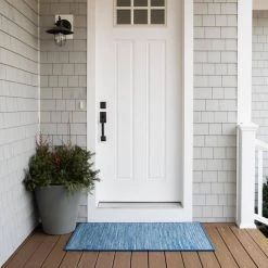 Crestwood Tweed Highland Blue 35 in. x 54 in. Polypropylene Door Mat by Colonial Mills 7 Crestwood Tweed Highland Blue 35 in. x 54 in. Polypropylene Door Mat by Colonial Mills -Heritage Mill Sales Store highland blue colonial mills door mats cr24r035x054s 31 1000