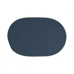 Boca Lake Blue 30 in. x 48 in. Polypropylene Door Mat by Colonial Mills