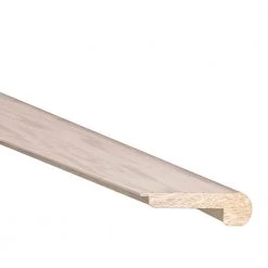 Oak Oceanside 3/8 in. Thick x 2.4 in. Wide x 78 in. Length Hardwood Flush Mount Stair Nose Molding by Heritage Mill