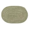 Old Farm Moss 6 ft. x 9 ft. Tweed Indoor/Outdoor Oval Area Rug by Colonial Mills -Heritage Mill Sales Store moss colonial mills outdoor rugs ol62r072x108 64 1000