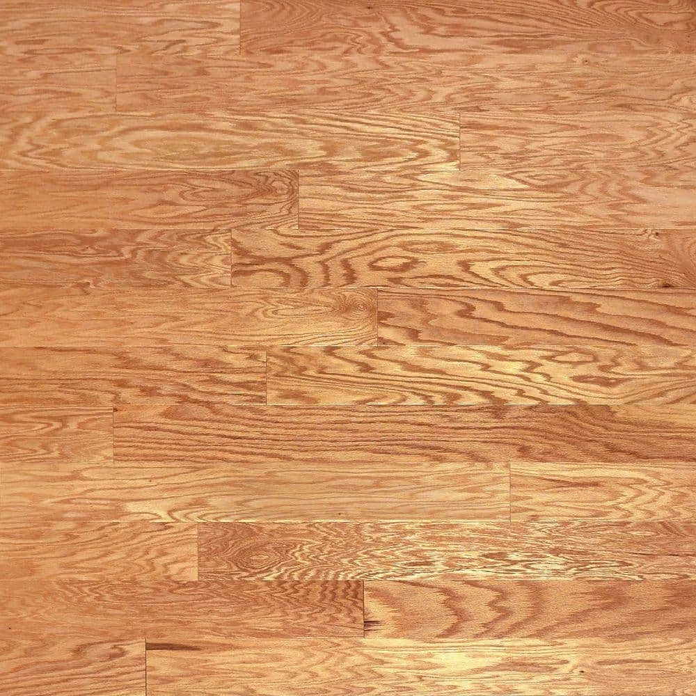 Red Oak Natural 3/8 in. Thick x 4-3/4 in. Wide x Random Length Engineered Click Hardwood Flooring (33 sq. ft. / case) by Heritage Mill 3 Red Oak Natural 3/8 in. Thick x 4-3/4 in. Wide x Random Length Engineered Click Hardwood Flooring (33 sq. ft. / case) by Heritage Mill