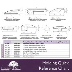 Vintage Maple Natural 1/2 in. Thick x 5 in. Wide x Random Length Engineered Hardwood Flooring (31 sq. ft. / case) by Heritage Mill 13 Vintage Maple Natural 1/2 in. Thick x 5 in. Wide x Random Length Engineered Hardwood Flooring (31 sq. ft. / case) by Heritage Mill -Heritage Mill Sales Store natural heritage mill engineered hardwood pf9687 66 1000