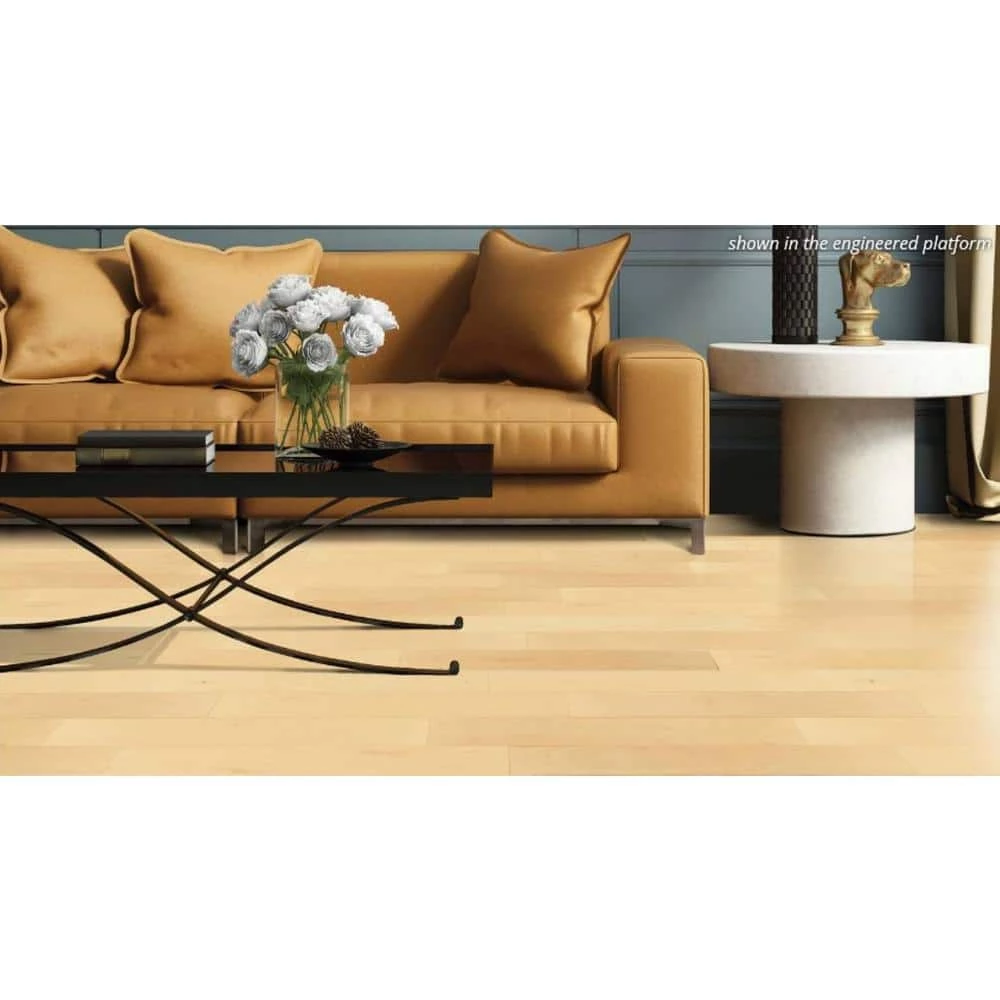 Vintage Maple Natural 1/2 in. Thick x 5 in. Wide x Random Length Engineered Hardwood Flooring (31 sq. ft. / case) by Heritage Mill 4 Vintage Maple Natural 1/2 in. Thick x 5 in. Wide x Random Length Engineered Hardwood Flooring (31 sq. ft. / case) by Heritage Mill - Image 2