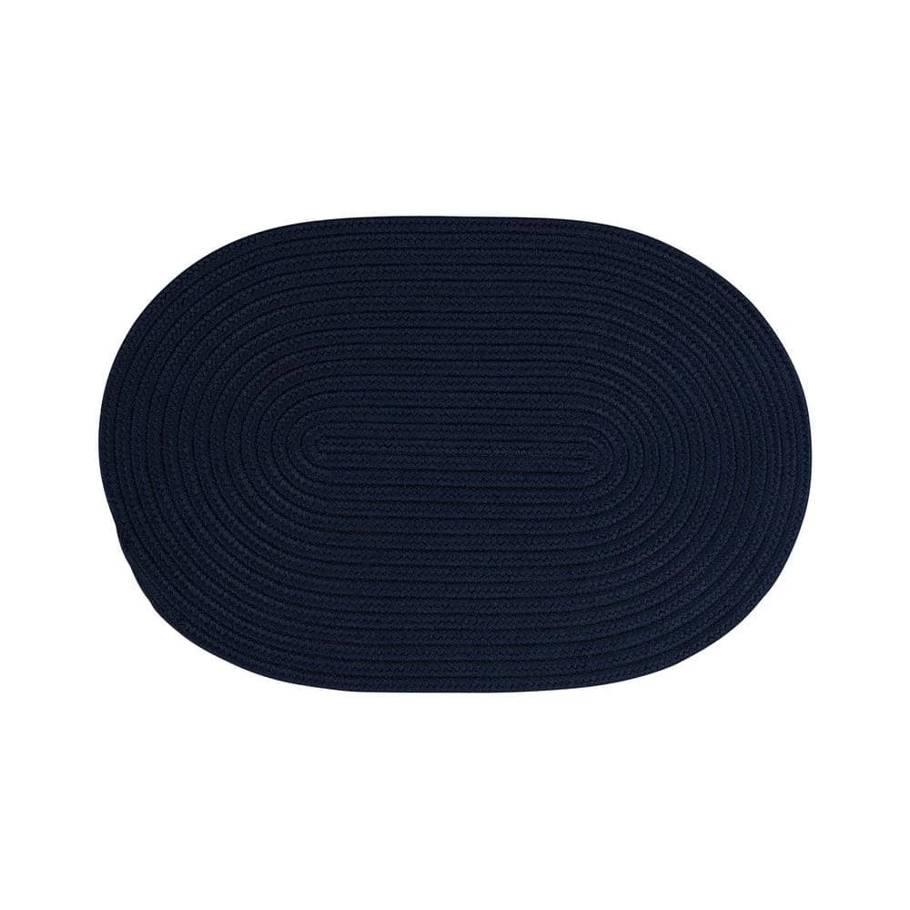Boca Navy 26 in. x 40 in. Polypropylene Door Mat by Colonial Mills 3 Boca Navy 26 in. x 40 in. Polypropylene Door Mat by Colonial Mills