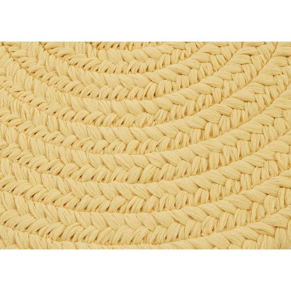 Boca Pale Banana 22 in. x 34 in. Polypropylene Door Mat by Colonial Mills 4 Boca Pale Banana 22 in. x 34 in. Polypropylene Door Mat by Colonial Mills - Image 2