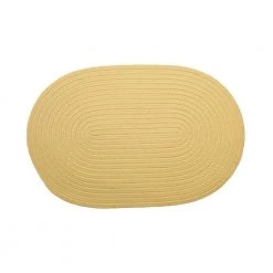 Boca Pale Banana 45 in. x 70 in. Polypropylene Door Mat by Colonial Mills
