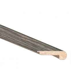 Oak Golden 3/8 in. Thick x 2.4 in. Wide x 78 in. Length Hardwood Flush Mount Stair Nose Molding by Heritage Mill