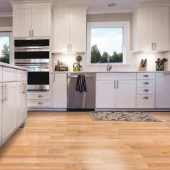 Hickory Sea Mist 3/8 in. Thick x 4-3/4 in. Wide x Random Length Engineered Click Hardwood Flooring (33 sq. ft. / case) by Heritage Mill -Heritage Mill Sales Store sea mist heritage mill engineered hardwood pf9725 44 1000