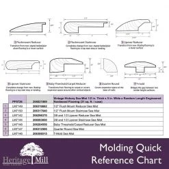 Vintage Hickory Sea Mist 1/2 in. Thick x 5 in. Wide x Random Length Engineered Hardwood Flooring (31 sq. ft. / case) by Heritage Mill -Heritage Mill Sales Store sea mist heritage mill engineered hardwood pf9726 fa 1000