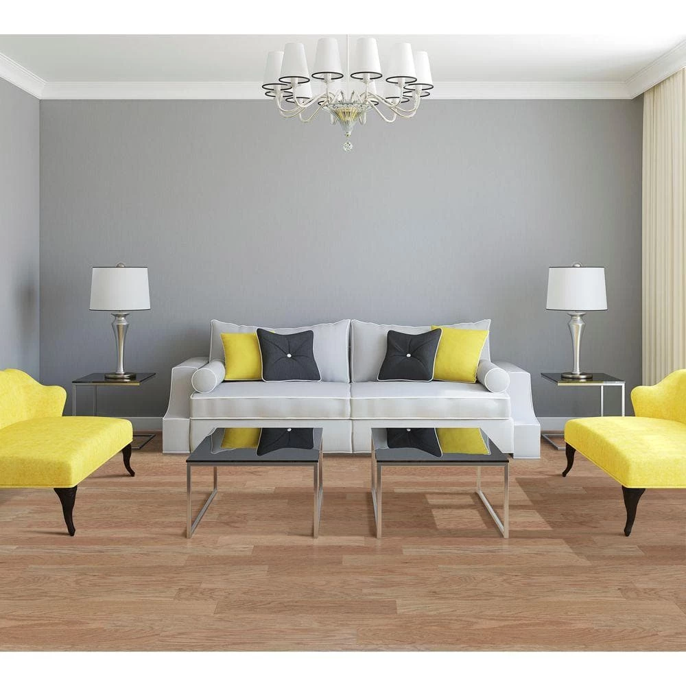 Oak Shadow 1/2 in. Thick x 5 in. Wide x Random Length Engineered Hardwood Flooring (31 sq. ft. / case) by Heritage Mill 4 Oak Shadow 1/2 in. Thick x 5 in. Wide x Random Length Engineered Hardwood Flooring (31 sq. ft. / case) by Heritage Mill - Image 2