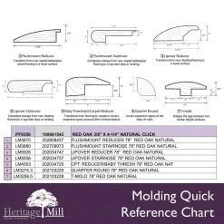 Red Oak Natural 3/8 in. Thick x 4-1/4 in. Wide x Random Length Engineered Click Hardwood Flooring (20 sq. ft. /case) by Heritage Mill -Heritage Mill Sales Store tan heritage mill engineered hardwood pf9356 a0 1000