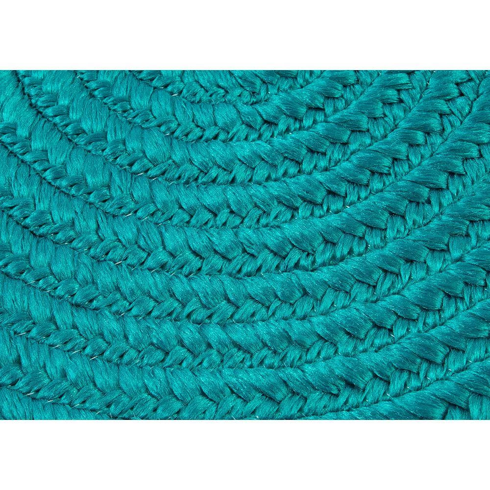 Boca Turquoise 45 in. x 70 in. Polypropylene Door Mat by Colonial Mills 4 Boca Turquoise 45 in. x 70 in. Polypropylene Door Mat by Colonial Mills - Image 2