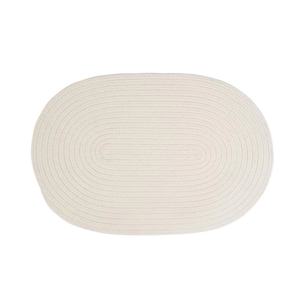 Boca White 22 in. x 34 in. Polypropylene Door Mat by Colonial Mills 3 Boca White 22 in. x 34 in. Polypropylene Door Mat by Colonial Mills